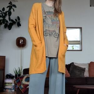 Minimum Mustard Yellow Cardigan